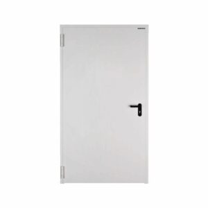 Drzwi stalowe Wiśniowski ECO Jasnoszare RAL 7035 do domu, garażu i kotłowni