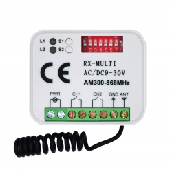 Uniwersalny odbiornik radiowy SAFE Multi (300~868MHz)