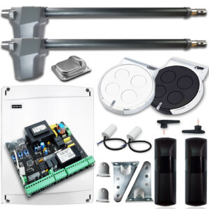 Zestaw do bramy skrzydłowej Safe Vento 400mm do 7 mb szerokości wjazdu